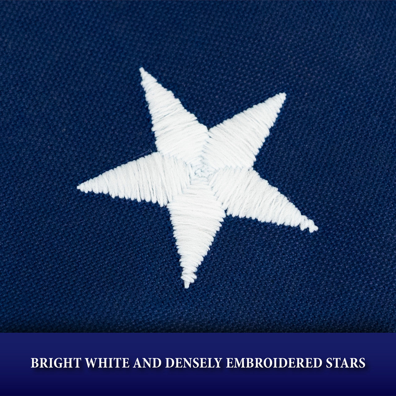 Premium U.S. Flag - 10' x 15' Embroidered Polyester - Made in the USA