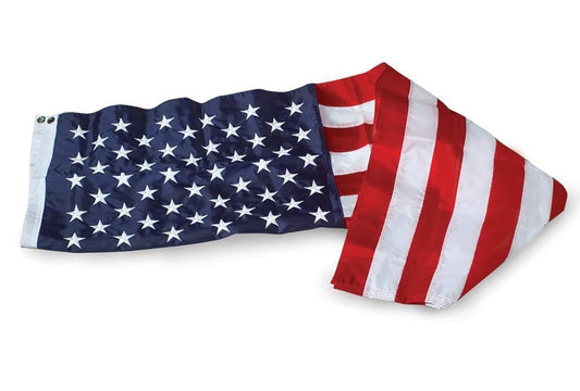 U.S. Flag - 4' x 6' Embroidered Nylon - Made in the USA