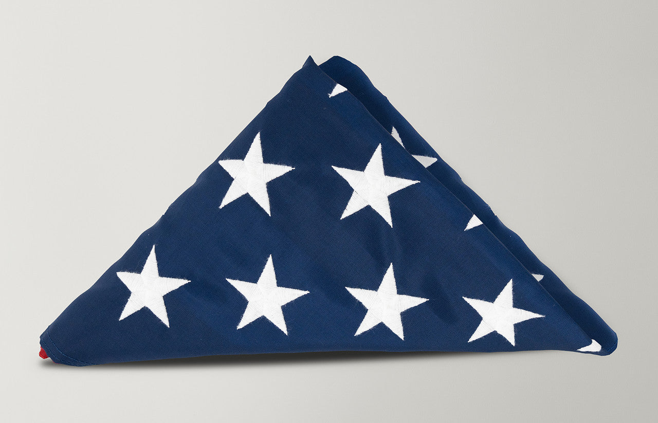 U.S. Flag - 4' x 6' Embroidered Nylon - Made in the USA