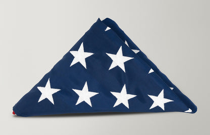 U.S. Flag - 4' x 6' Embroidered Nylon - Made in the USA
