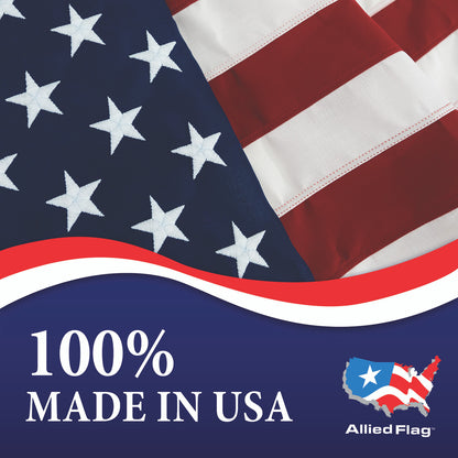 U.S. Flag - 3' x 5' Embroidered Polyester